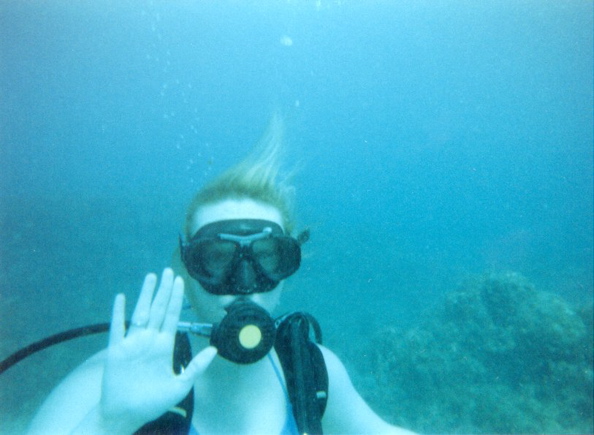 Janet SCUBA Diving