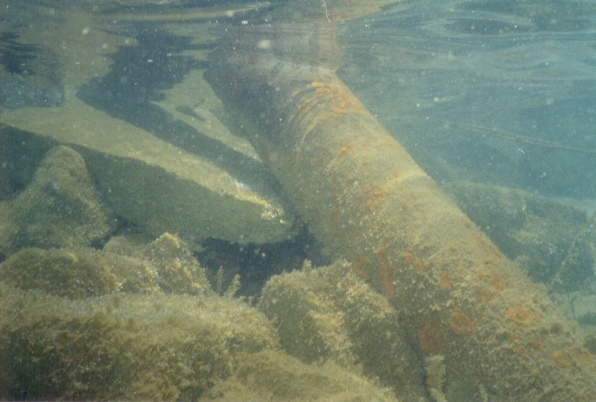 Pipe and Rocks