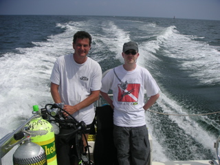 Jason and Aaron on Aquatic Safaris II