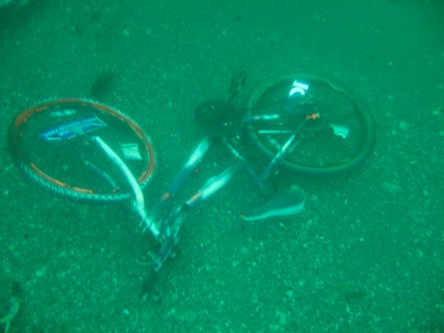 Bicycle on Sea Floor