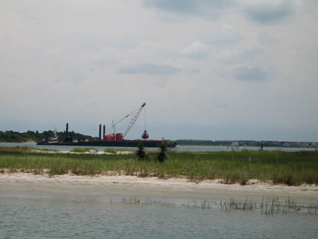 Ship Being Loaded