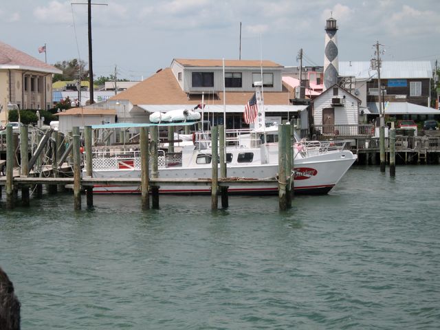 Dive Boat in Dock