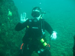 Janet During Third Dive to USS Indra